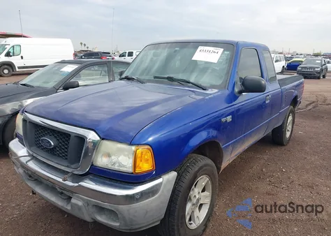 2004 Ford Ranger Xlt z USA, uszkodzony, nr VIN 1FTYR15E84TA13179